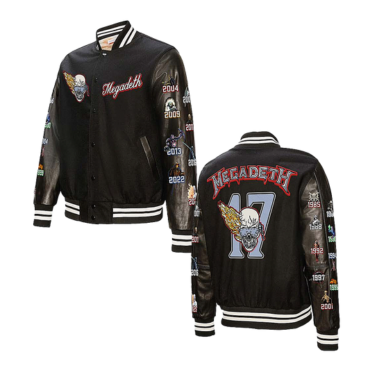 Megadeth Limited Edition Varsity Jacket