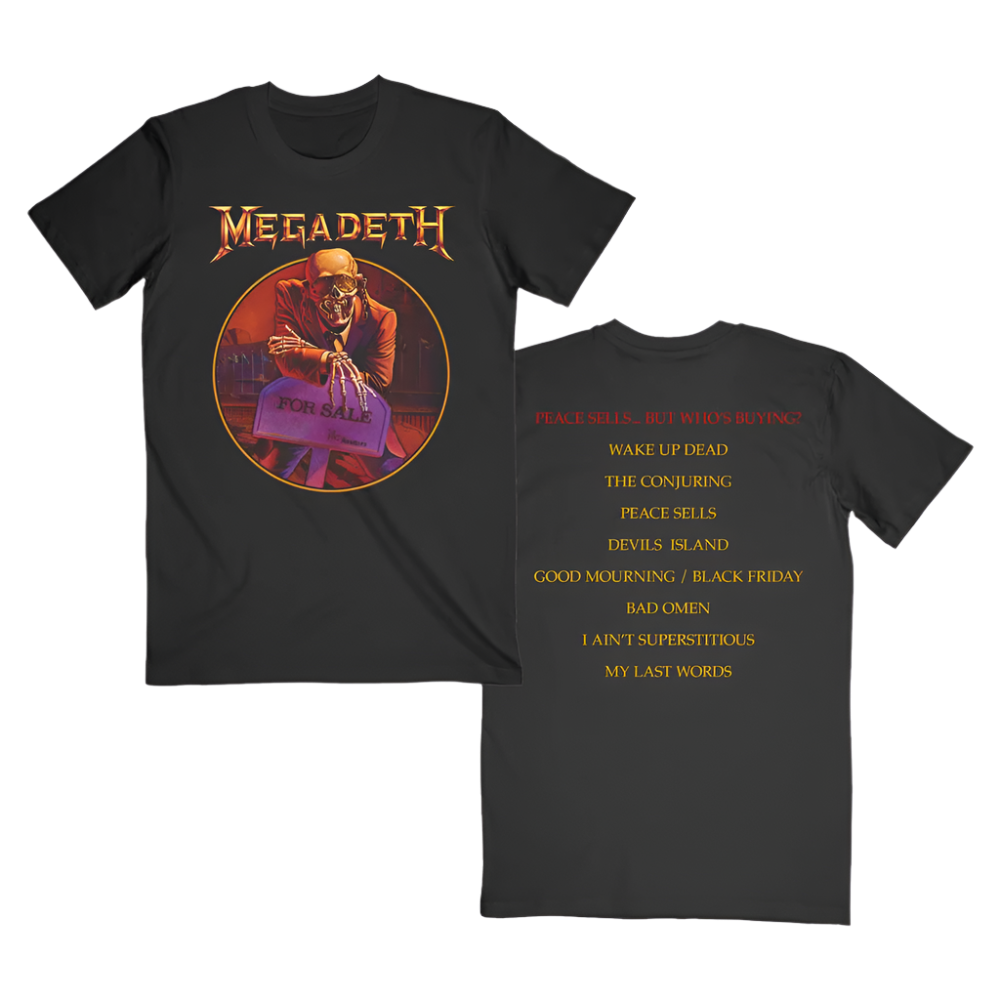 Peace Sells Tracklist Tee