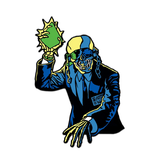 Rust In Peace Enamel Pin