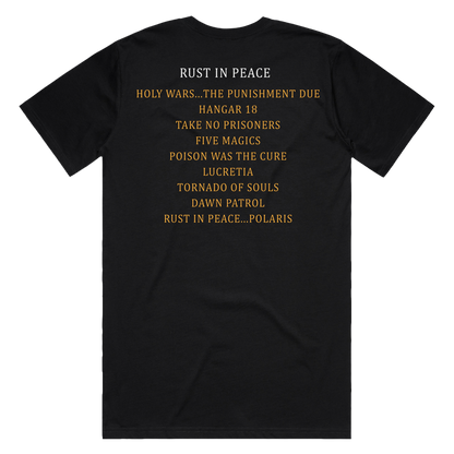 Rust In Peace Tracklist Tee