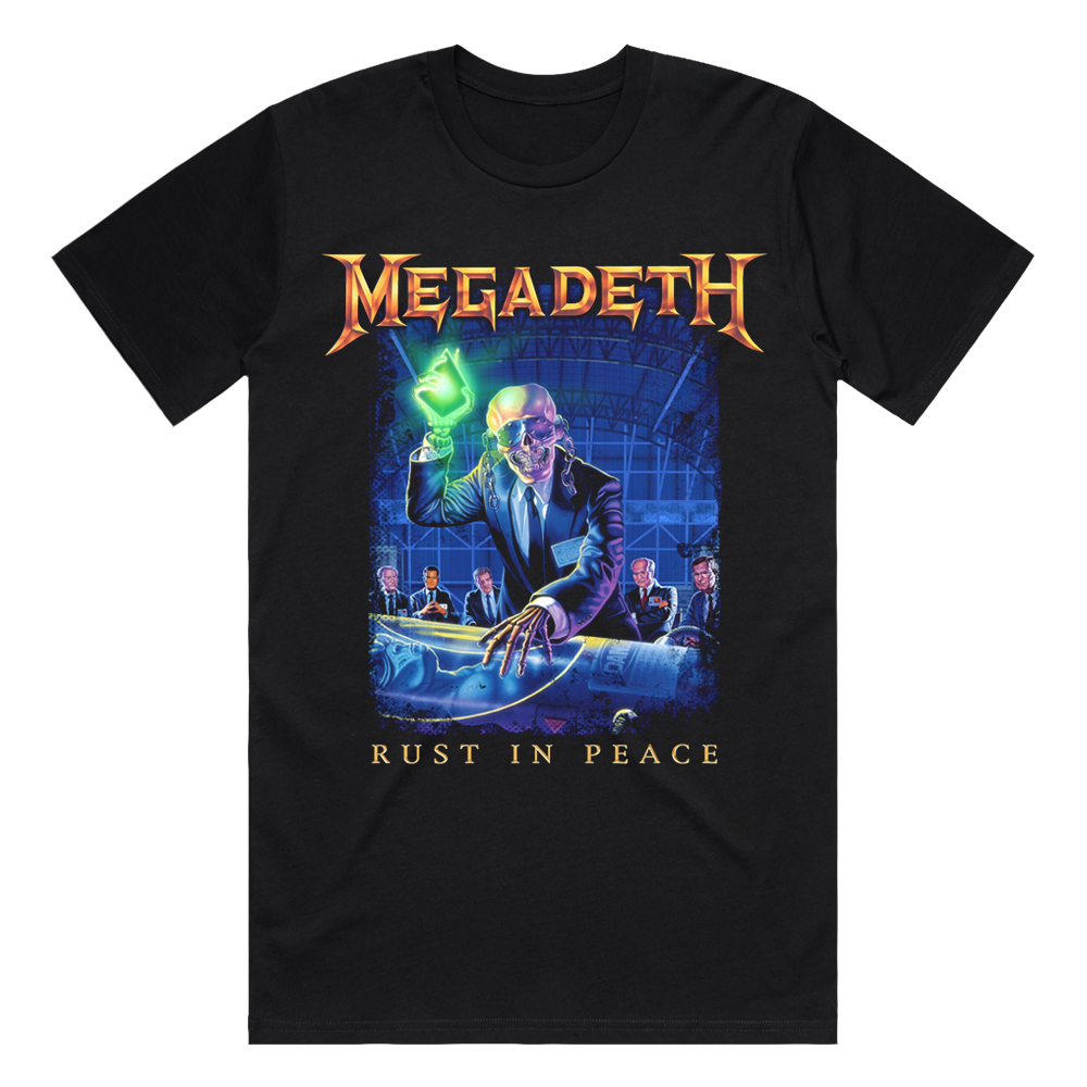 Rust In Peace Tracklist Tee