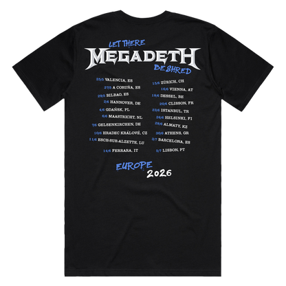 Megadeth EU Itin Tee