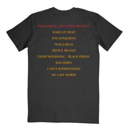 Peace Sells Tracklist Tee