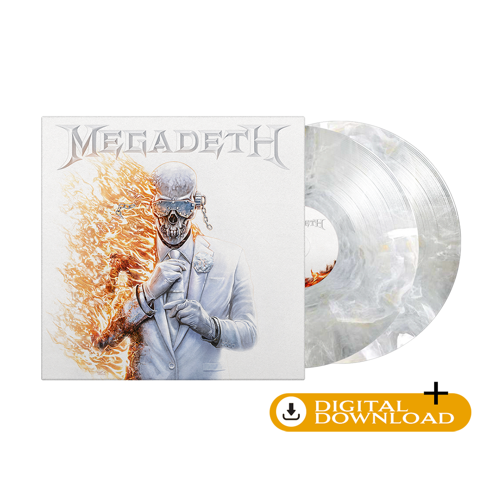 White Smoke Megadeth 2LP & Digital Download Bundle