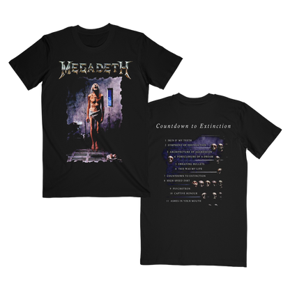 Countdown To Extinction Tracklist Tee