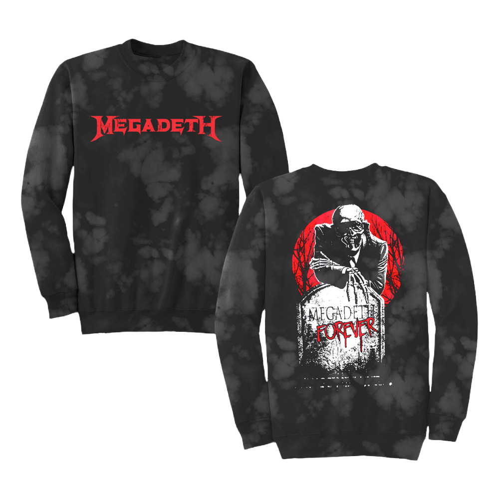 Tombstone Vic Grey Tie Dye Crewneck